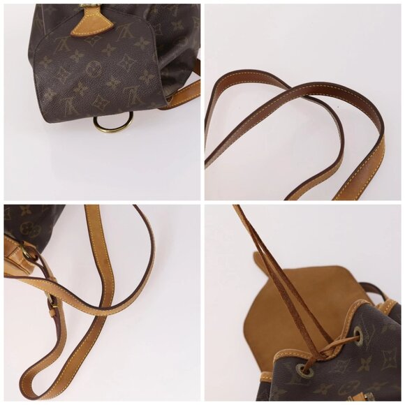 LOUIS VUITTON Monogram Montsouris MM Backpack M51136 LV Auth 141656 - Picture 15 of 16